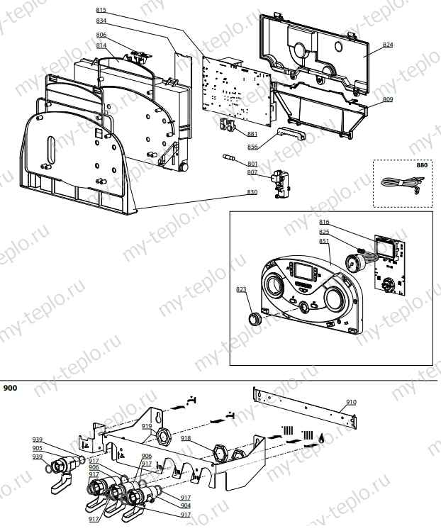 Запчасти Ariston CLAS B EVO 24 FF купить в Ставрополе