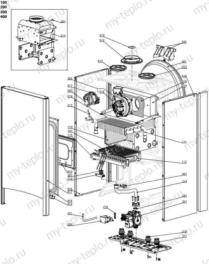 Запчасти Ariston GENUS X 35 FF купить в Ставрополе