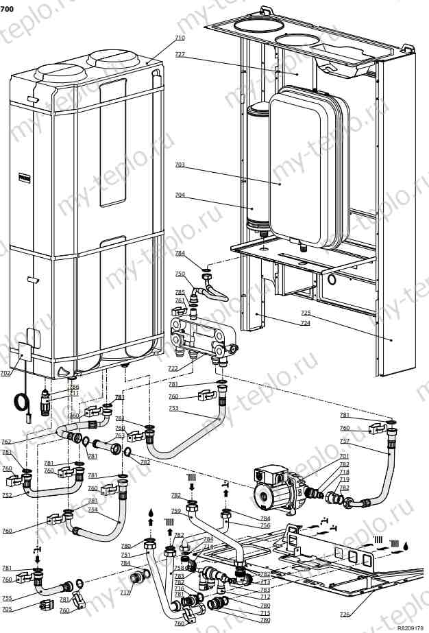 Запчасти Ariston CLAS B EVO 24 FF купить в Ставрополе