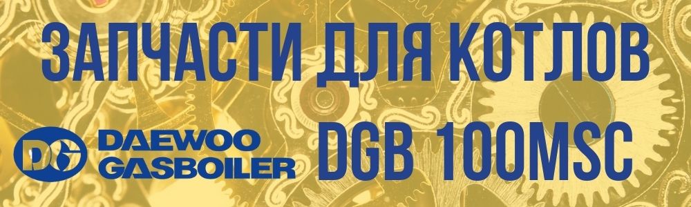 Купить запчасти для котлов Daewoo DGB 100MSC в Ставрополе