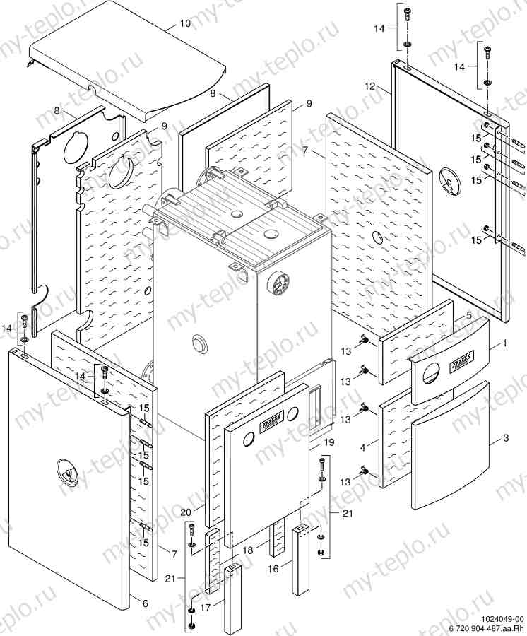 Запчасти Buderus Logano S111-32D купить в Ставрополе