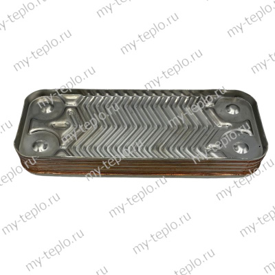 Теплообменник ГВС для котла Mizudo M20 ОТ (teplgvsM20ОТ)